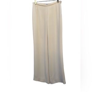 Armani Collezioni Crepe Silk Suit Pants Size 40